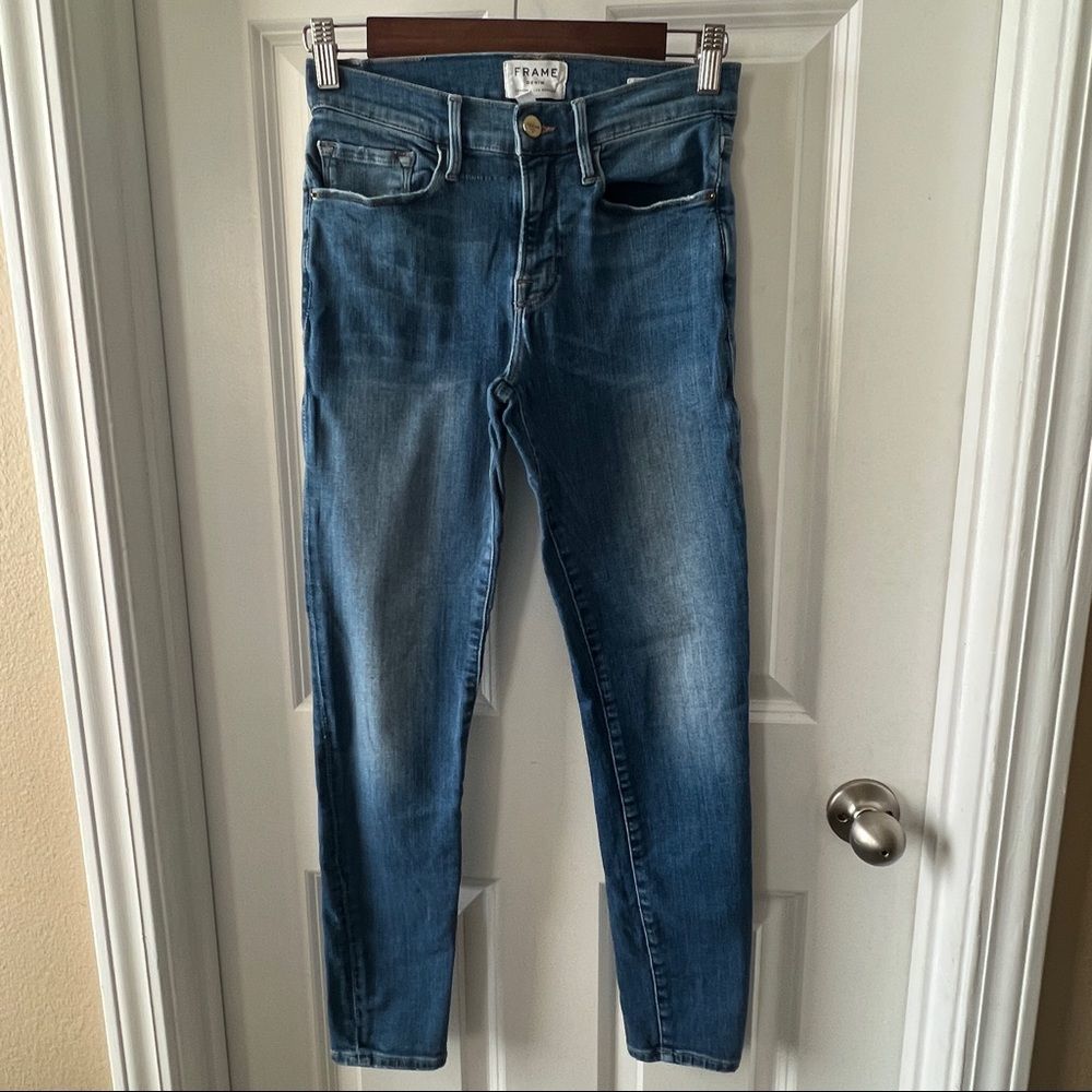 Frame Le Skinny de Jeanne Crop jeans